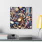 Enchanting Liveliness in Motion - Canvas