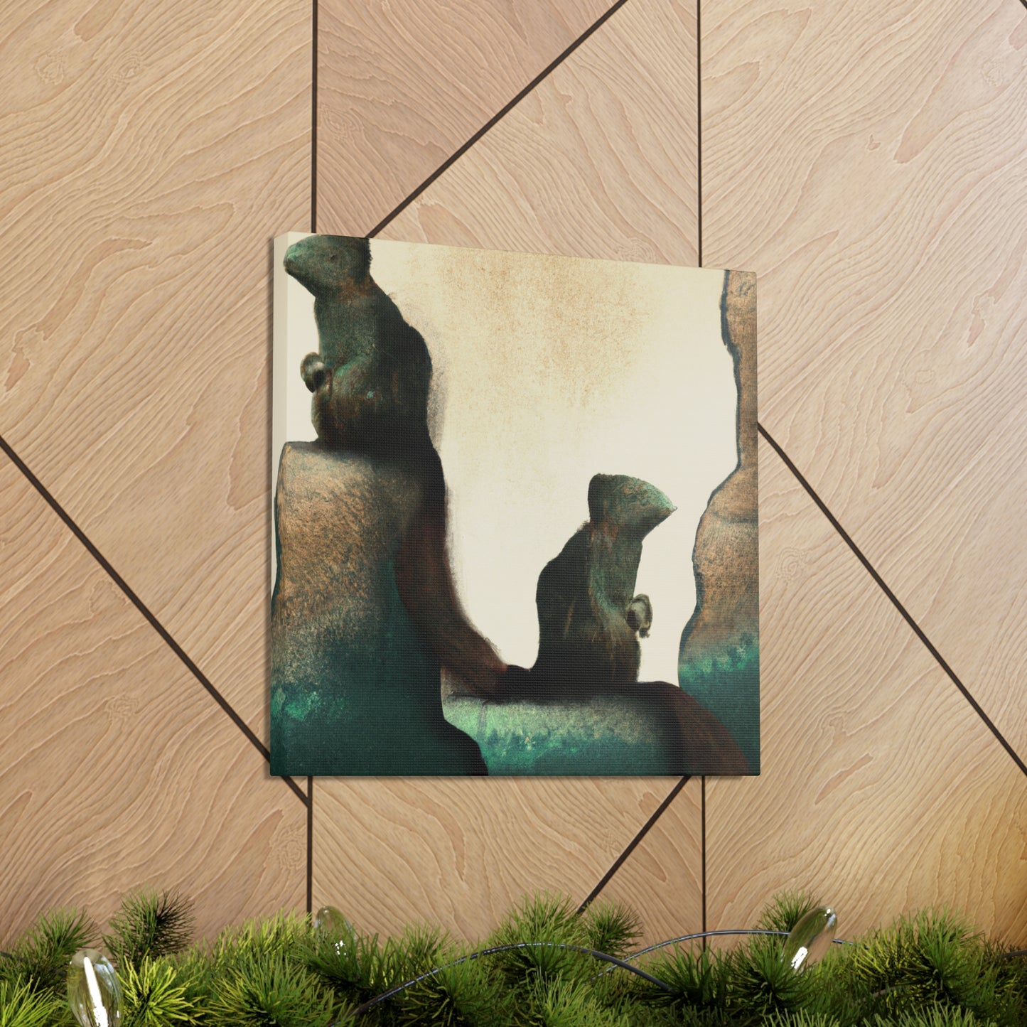 "Prairie Dog Utopia Dream" - Canvas