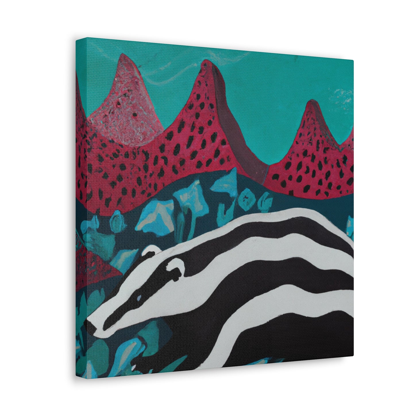 Badger By The Bay - Canvas