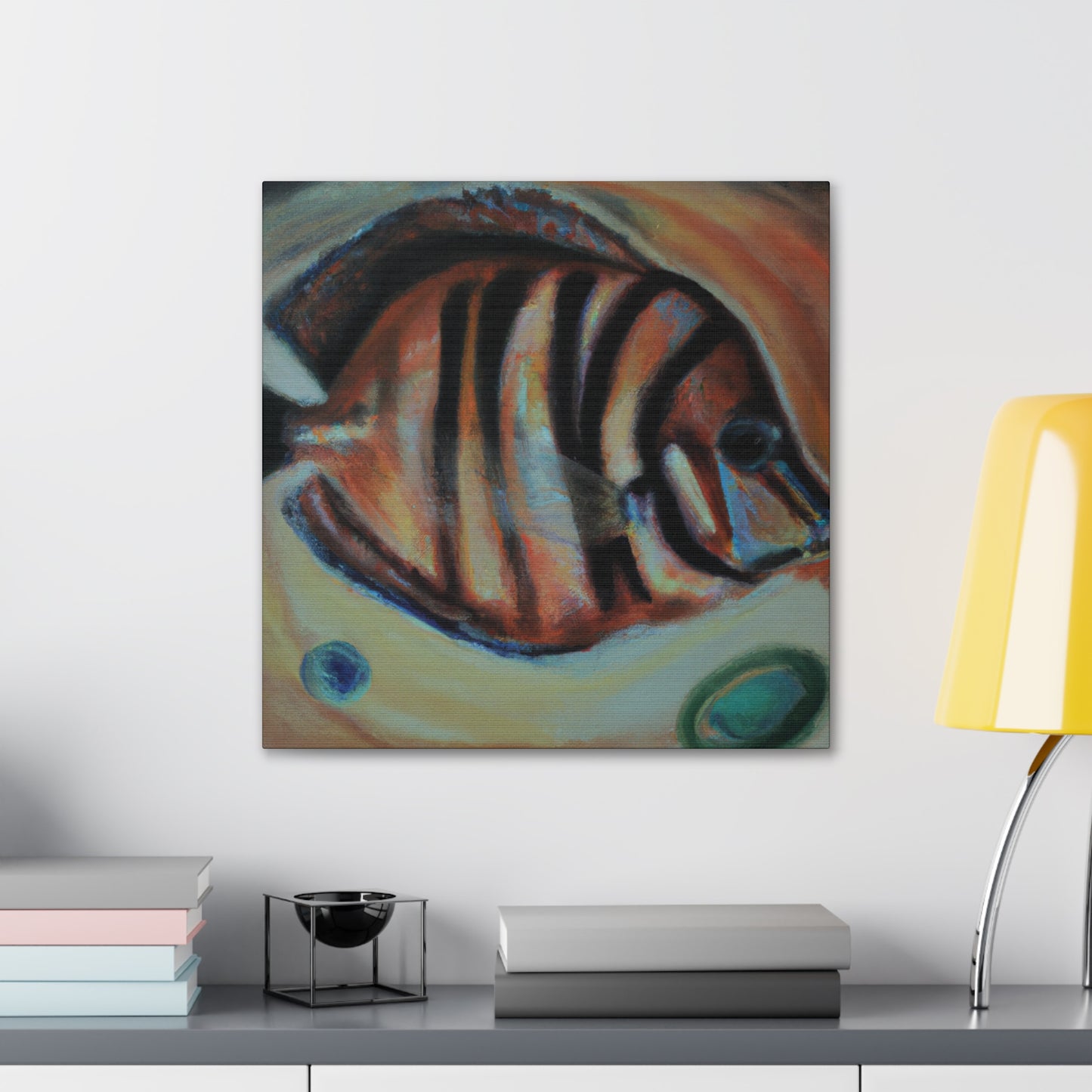 "Discus in Motion" - Canvas