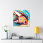 Rainbow Fish Glistening - Canvas