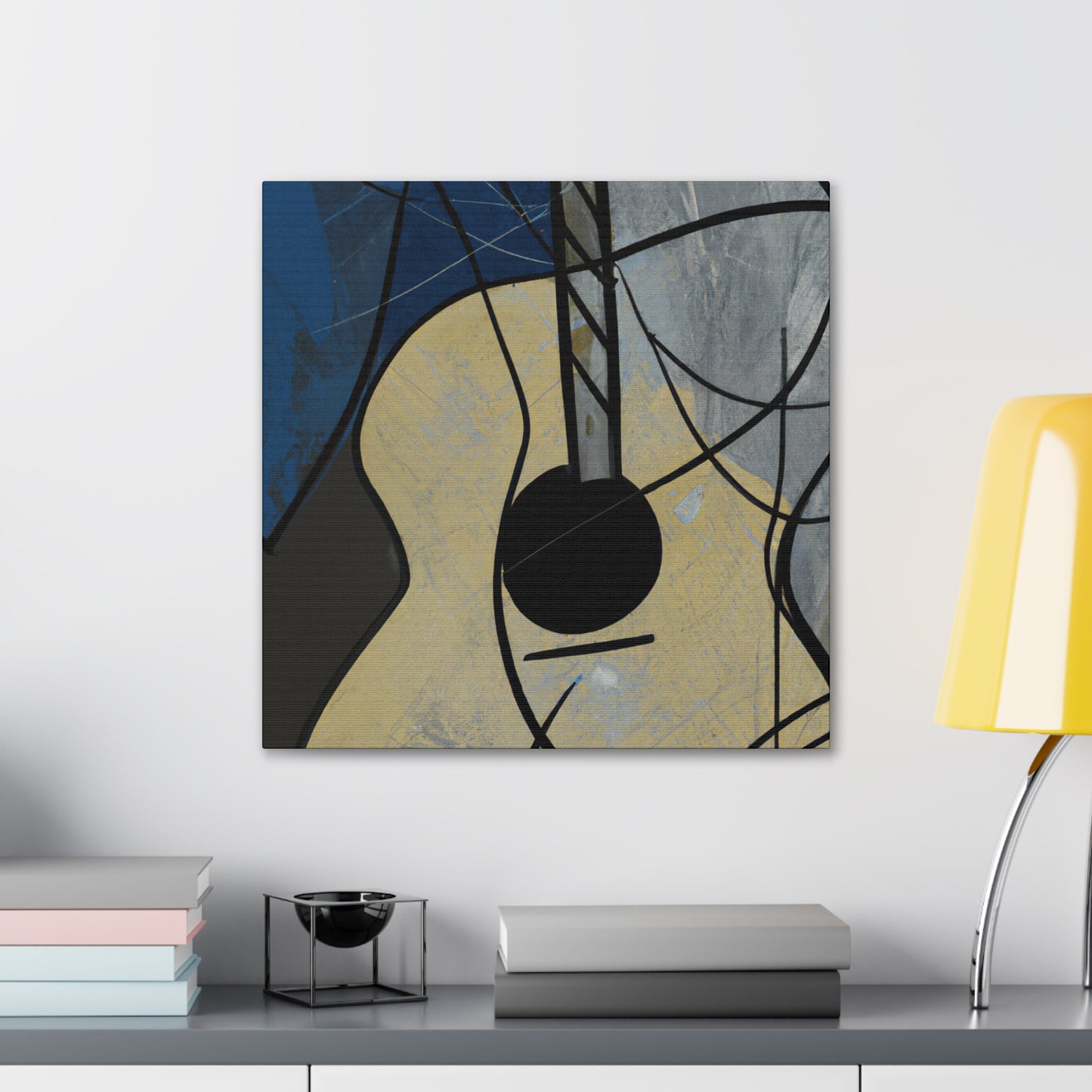 "Strings of Melody Resonate" - Canvas