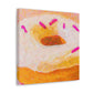 "Doughnut Delight Engulfed". - Canvas