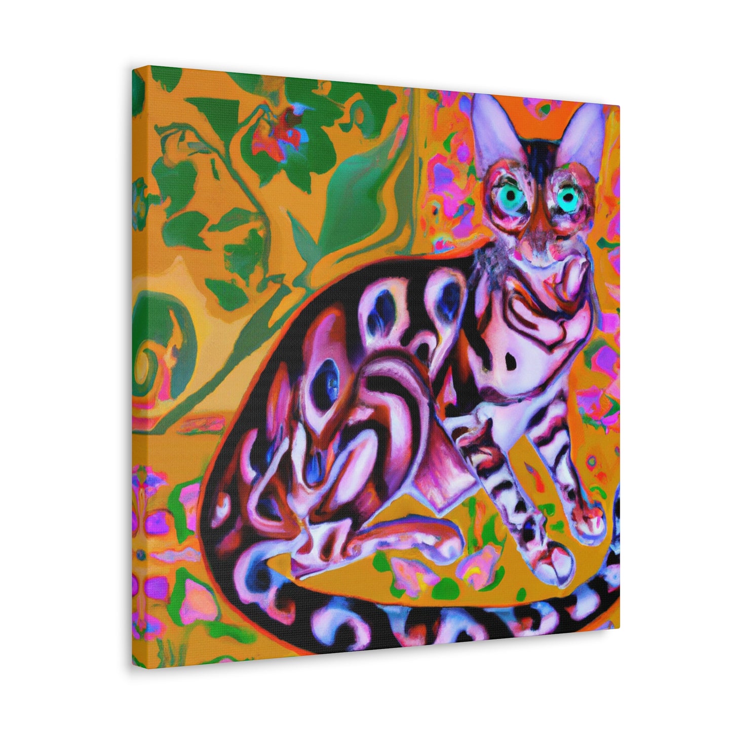 "Bengal of the Nouveau" - Canvas