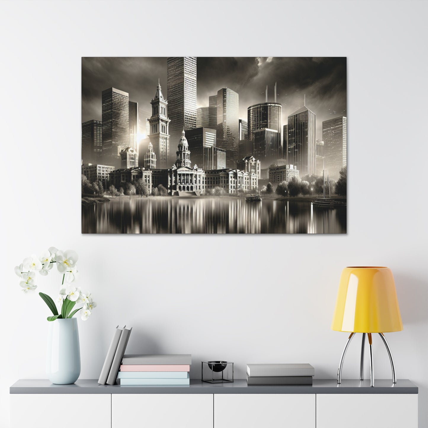 "Denver's Awe-Inspiring Grandeur" - Canvas