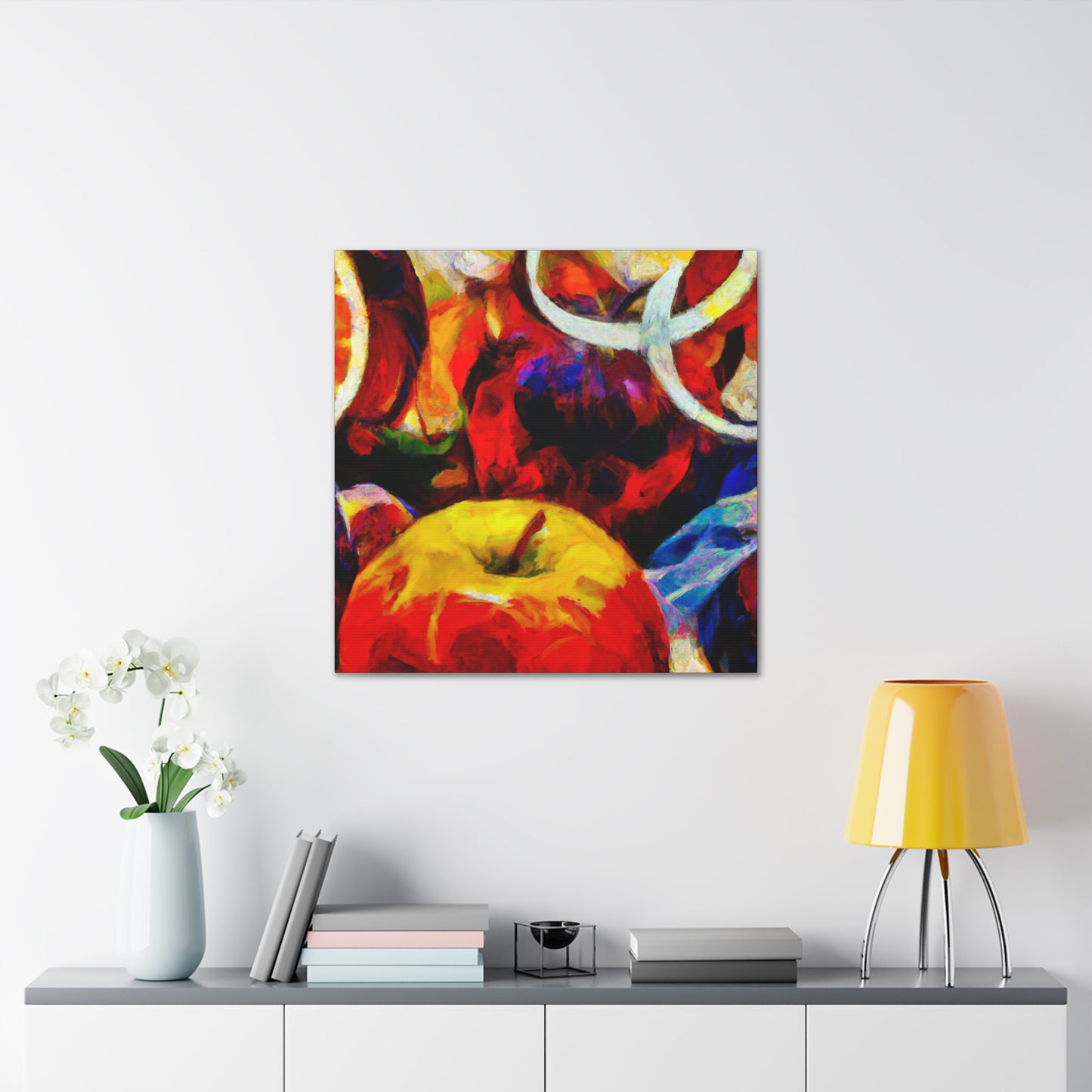 "Apples in Abstraction" - Canvas