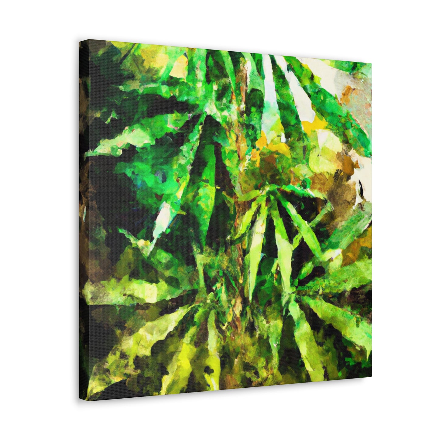 Cannabis Sativa Impression - Canvas