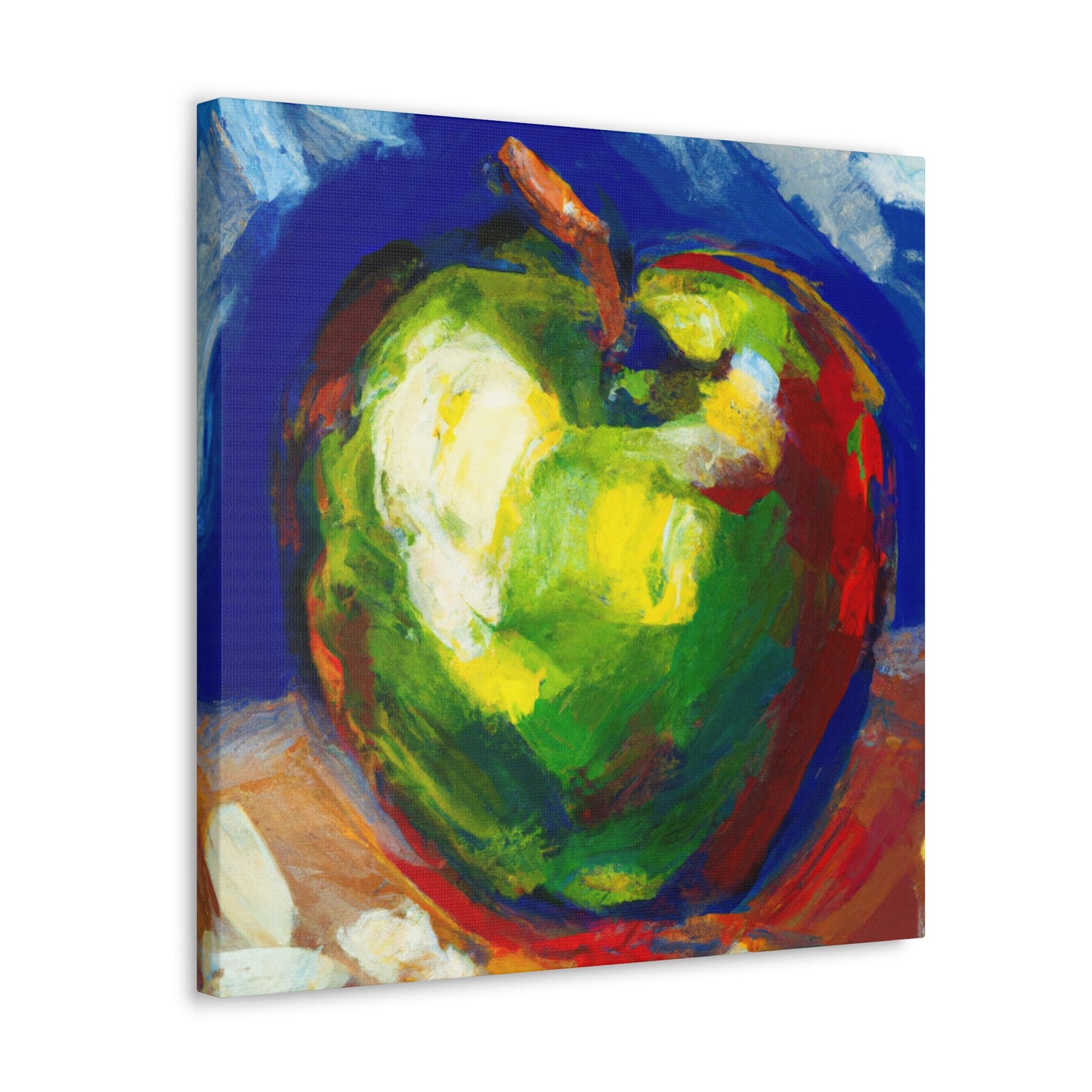 "Apple's Expressionistic Dream" - Canvas