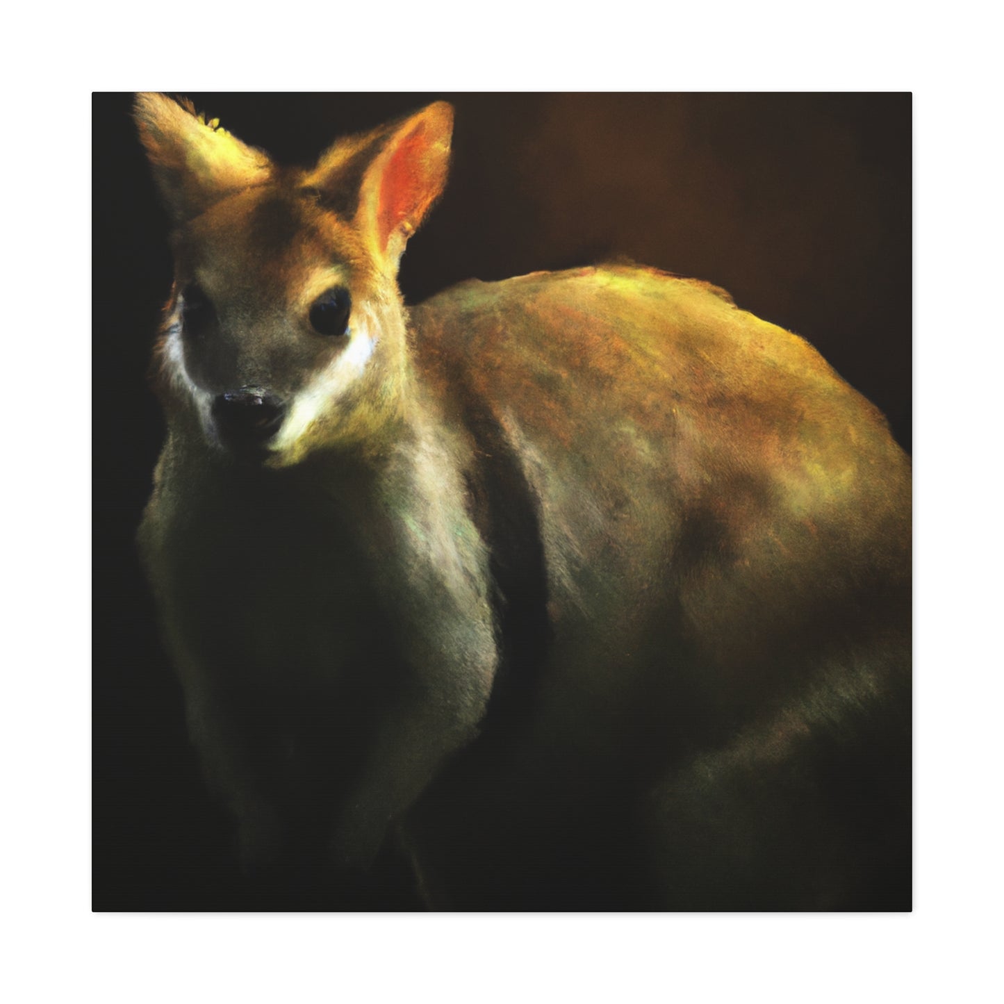 Wallaby Wonderland Scene - Canvas