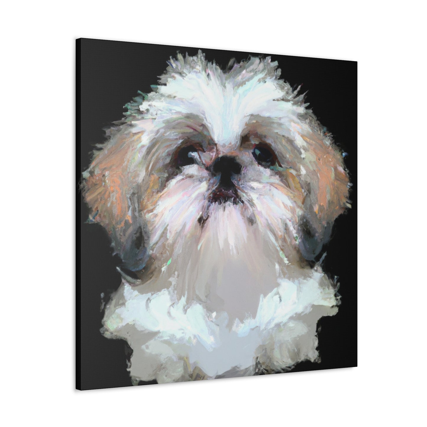 "Proud Shih Tzu Portrait" - Canvas