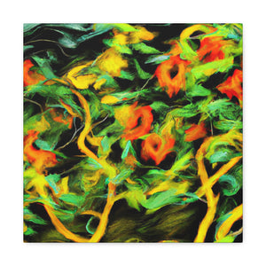 "Sunflower in Abstraction" - Canvas