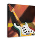 "Fender's Jazz Deco" - Canvas