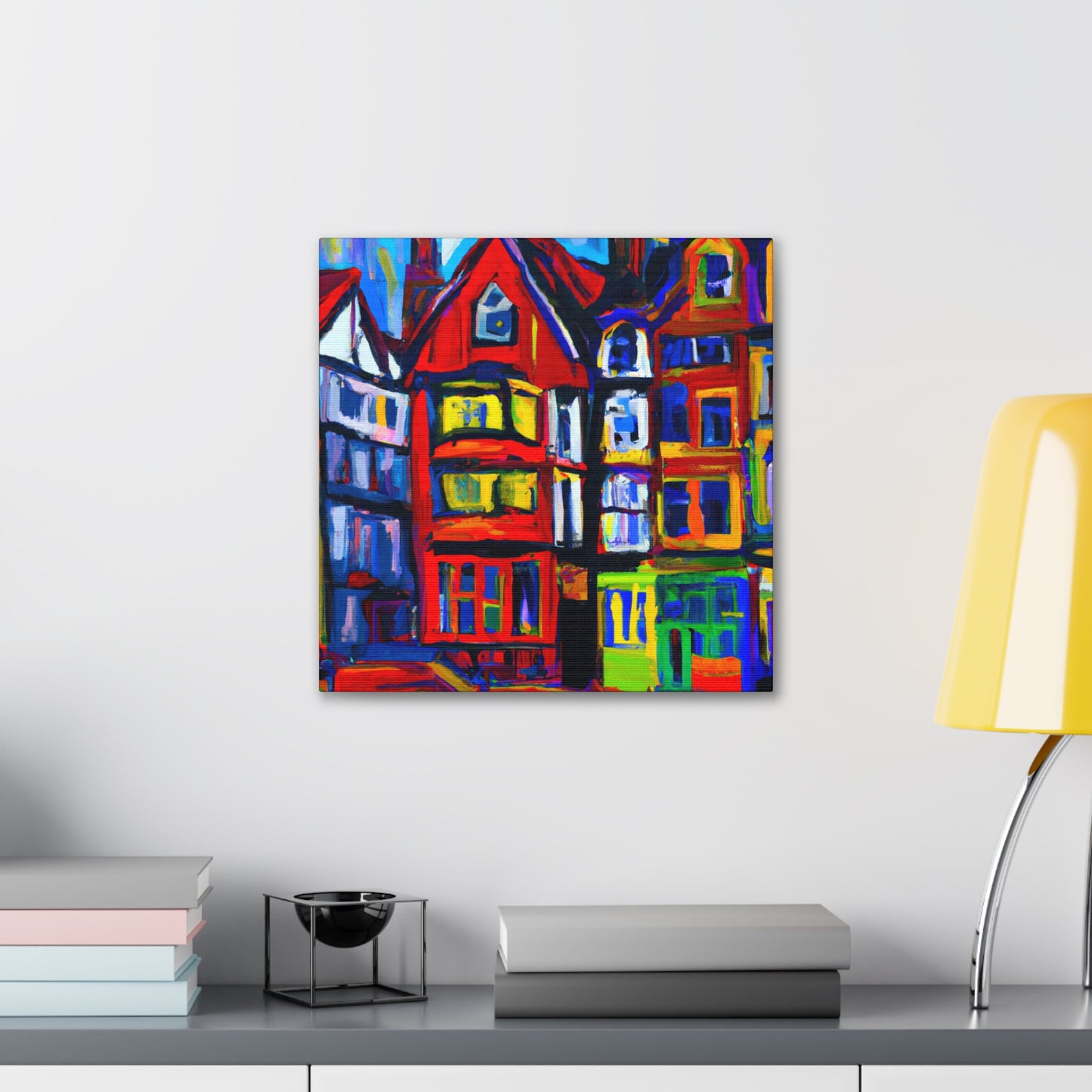 "Tudor Pop Fauvism" - Canvas