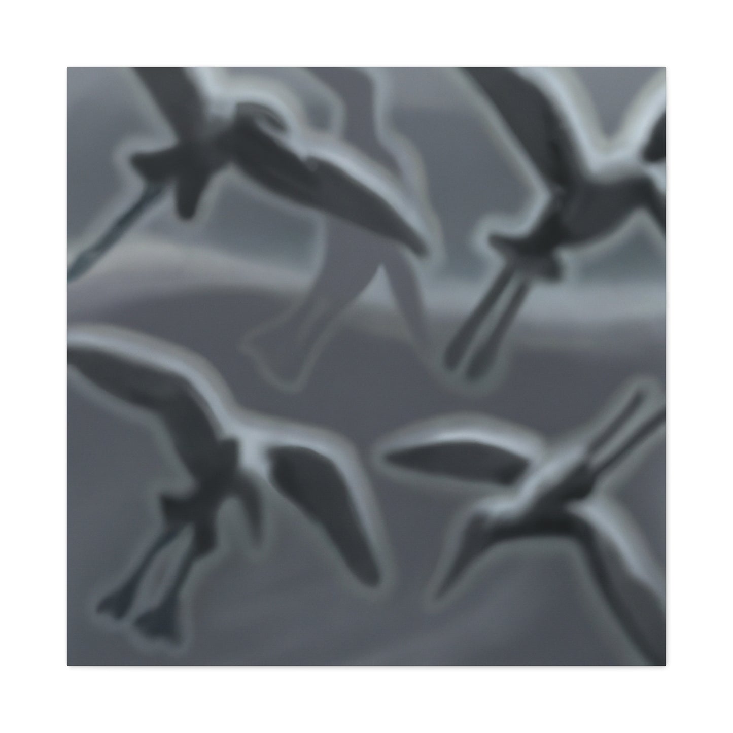 Sea Birds in Flight - Canvas