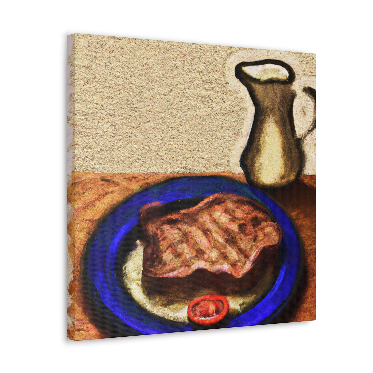 "Steak for Kings Dinner" - Canvas