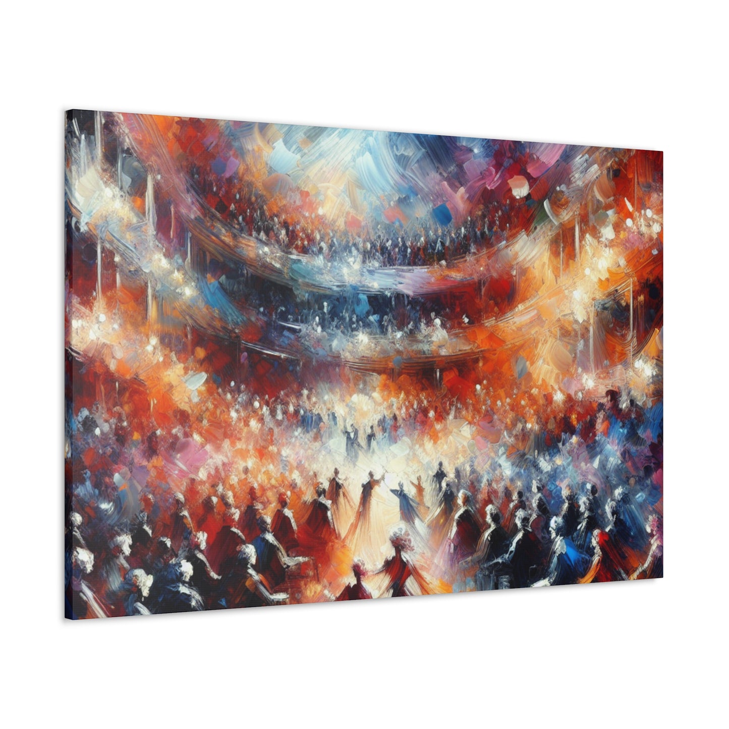 Operatic Symphony of Movement - Canvas