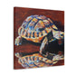 Tortoise in Hyperrealism - Canvas