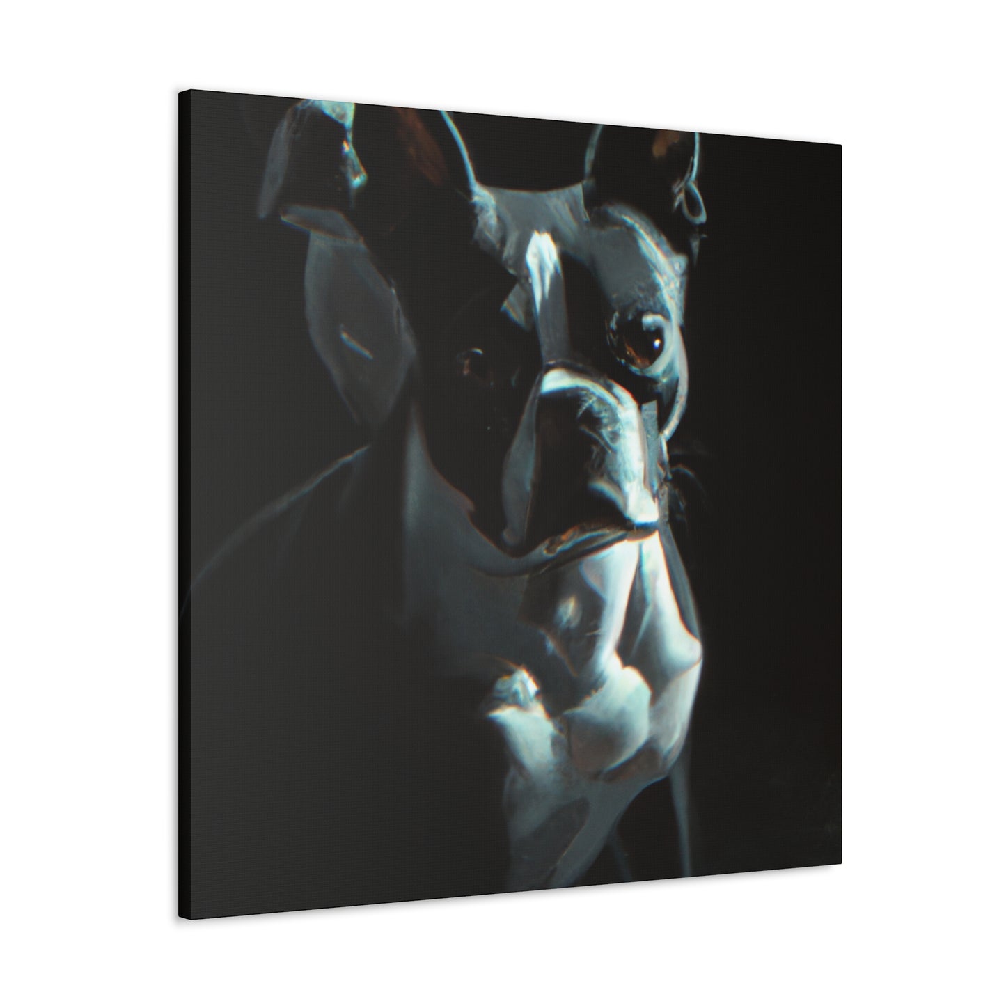 Boston Terrier Realism - Canvas