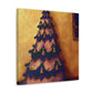 Merry Christmas Tree - Canvas