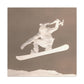 "Snow Boarding Rococo Style" - Canvas