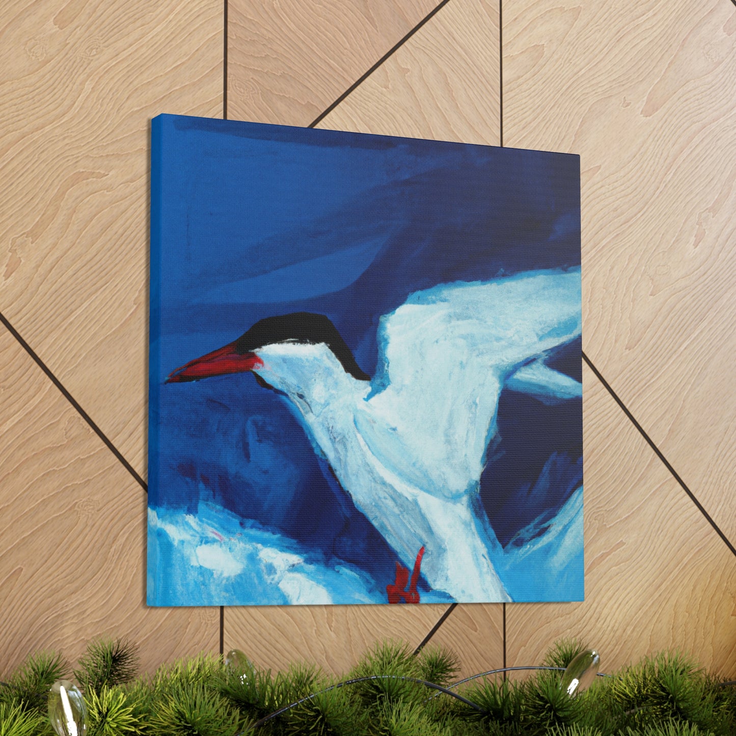 Arctic Tern Expressionism - Canvas