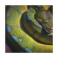 "Green Tree Python Shine" - Canvas