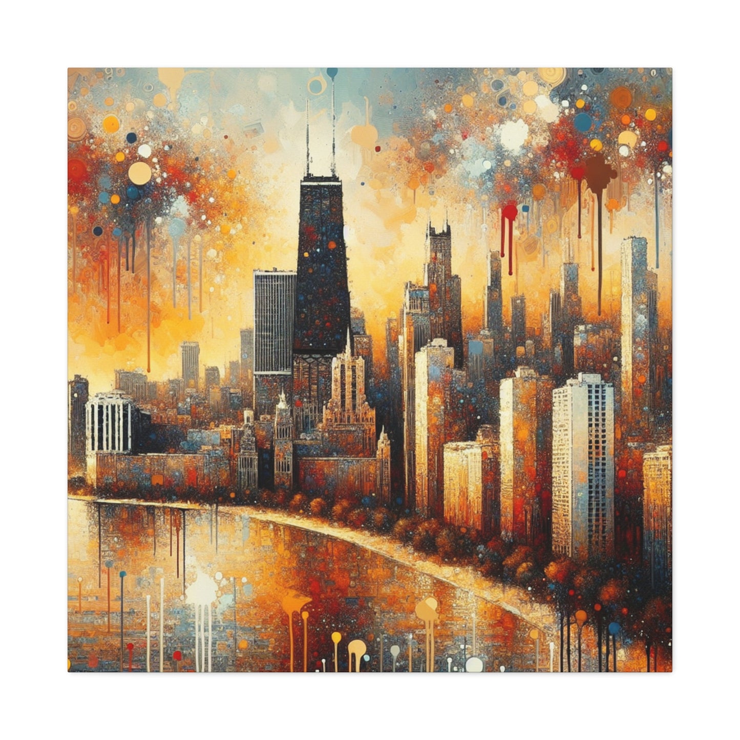 "Chicago's Renaissance Splendor" - Canvas