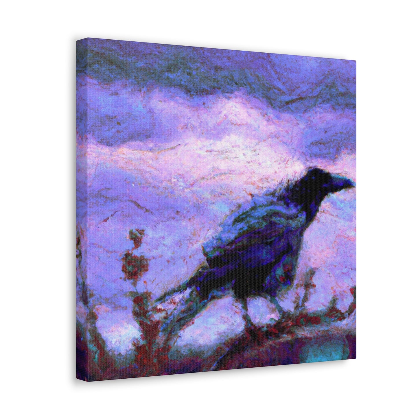 American Crows in Flight - Canvas