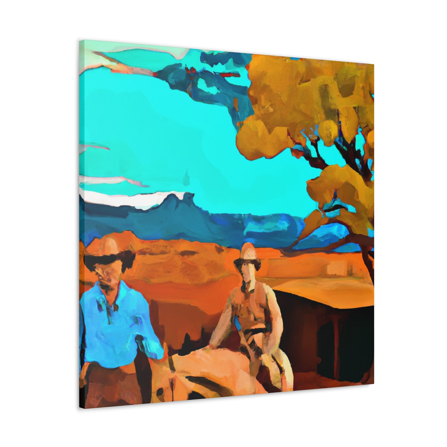 Rugged Western Wilderness - Canvas