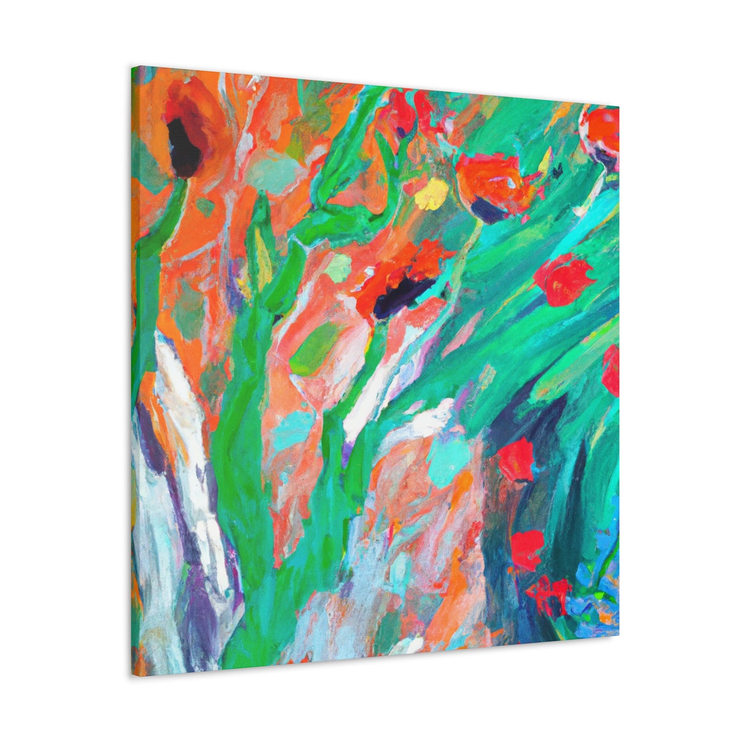 Poppy Dreamscape Painting - Canvas