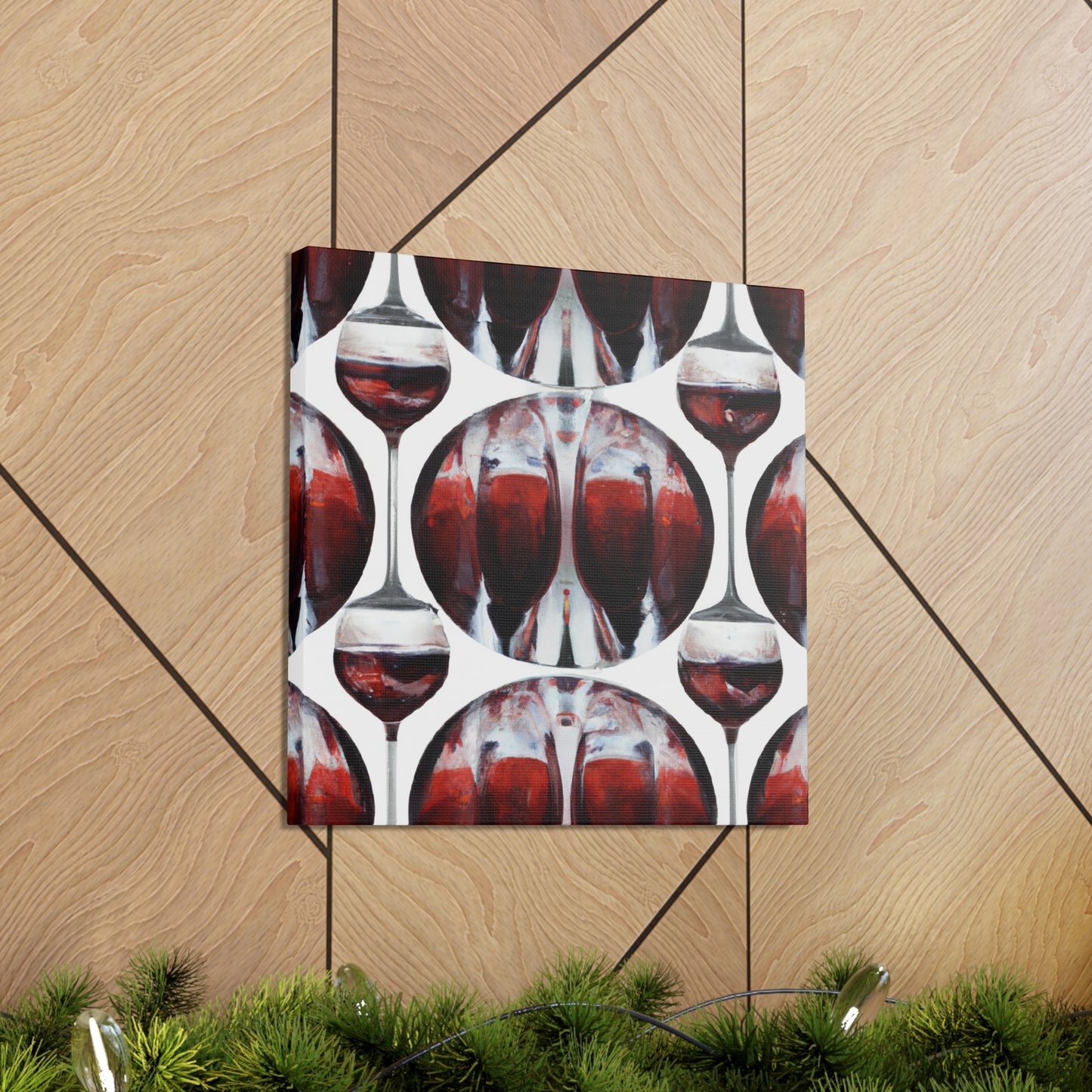 "Wine's Rich Bouquet" - Canvas