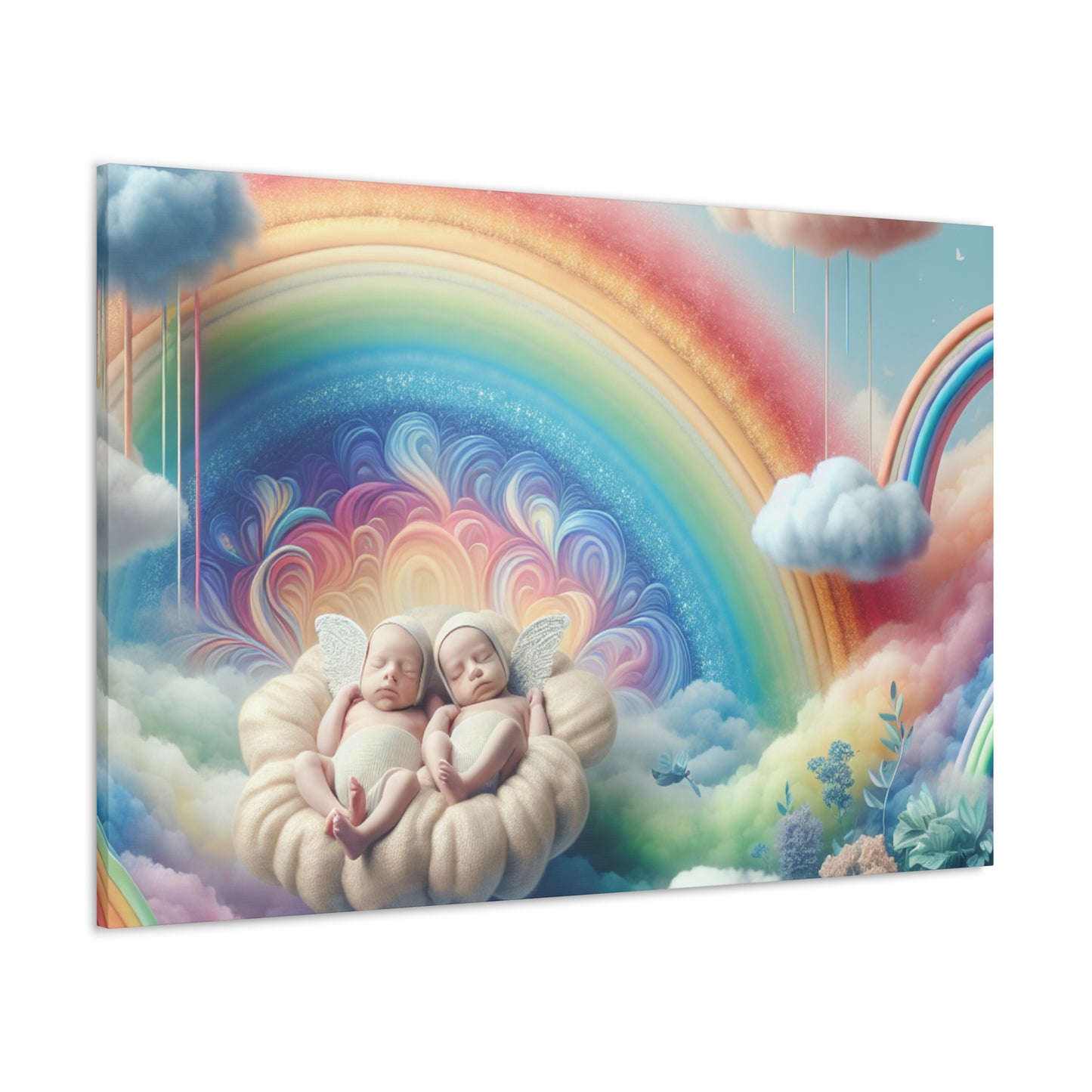 Whimsical Skies Unbound - Canvas