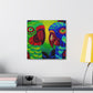 " Amazon Parrots Ablaze" - Canvas