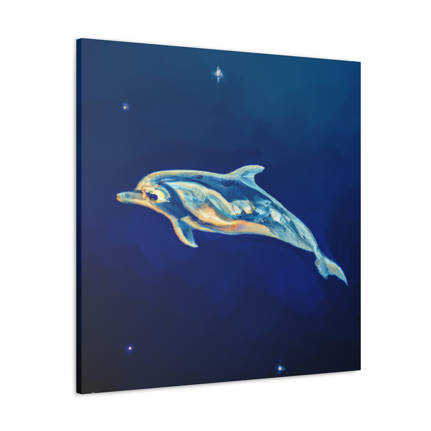 Dolphins in the Sky - Canvas