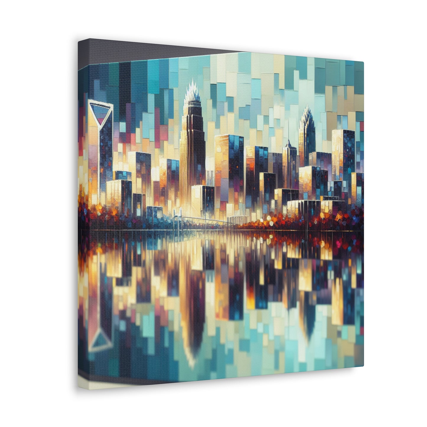 "Urban Euphoria: Charlotte Reverie" - Canvas