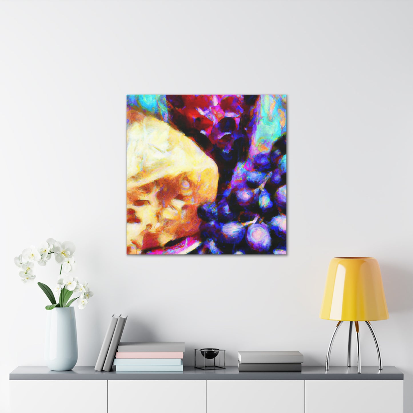 Grapes and Cheese Marvel - Canvas