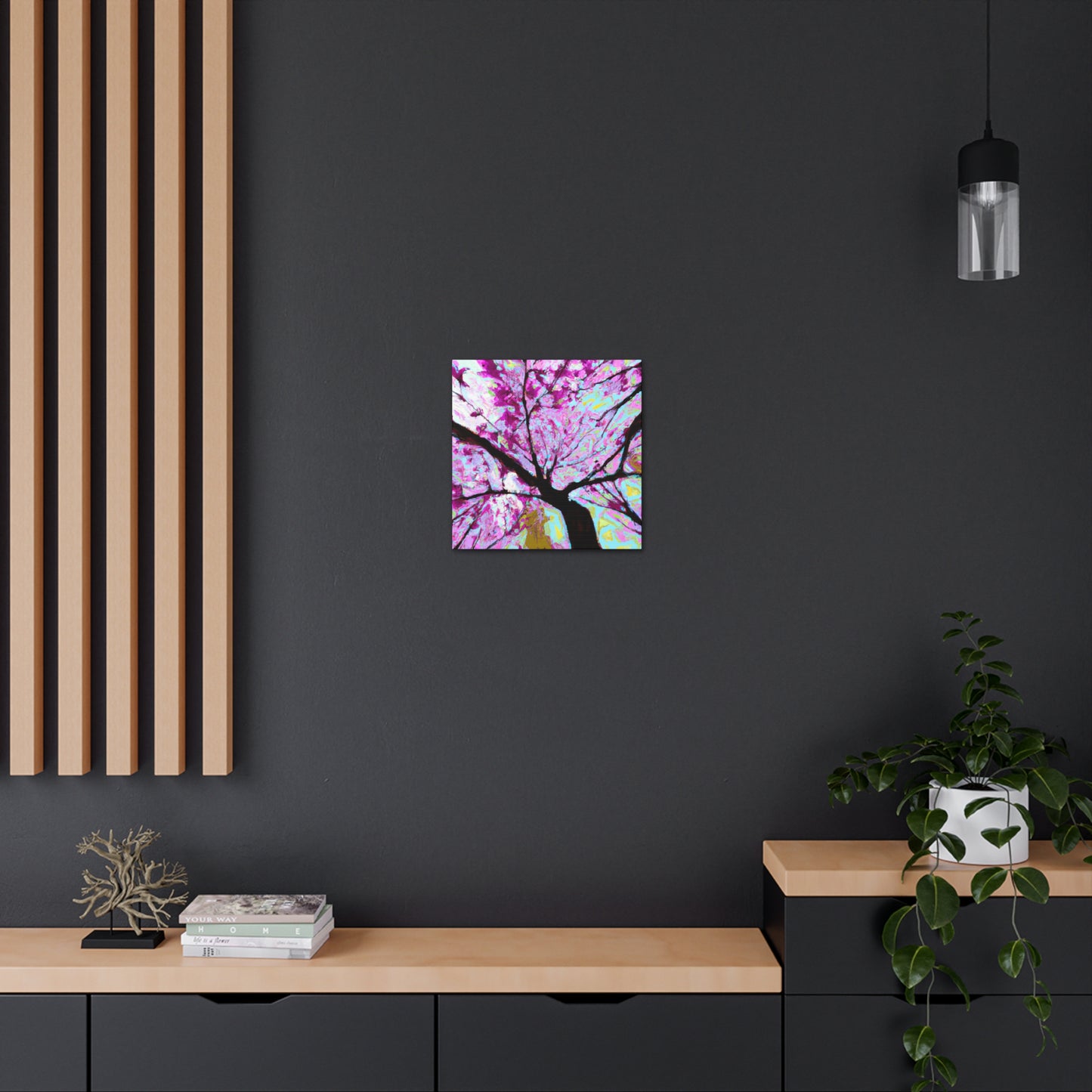 "Fairytale Cherry Blossoms" - Canvas