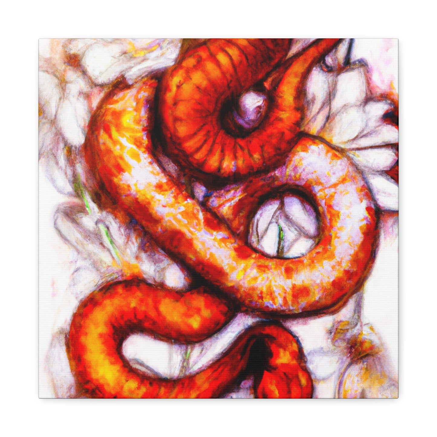 "Corn Snake Impressions" - Canvas