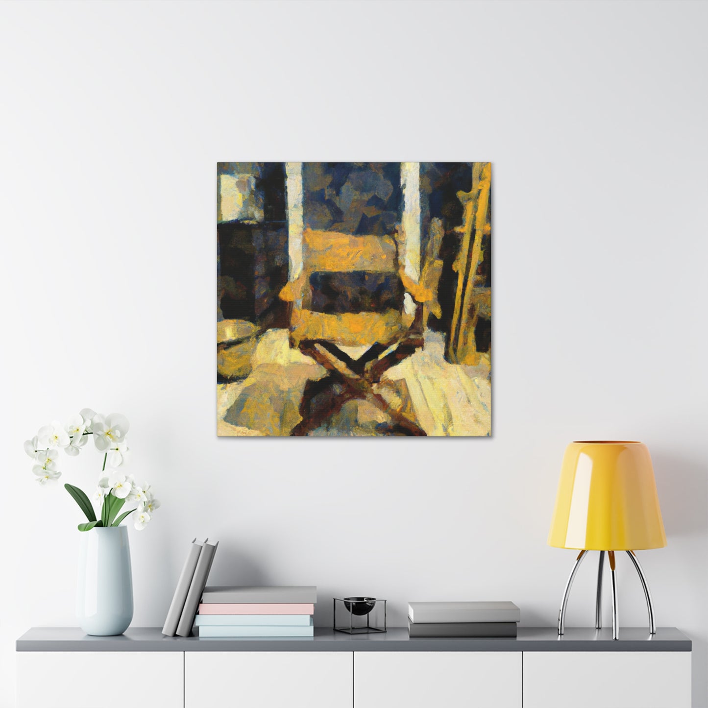 Directors Chair Reflection - Canvas