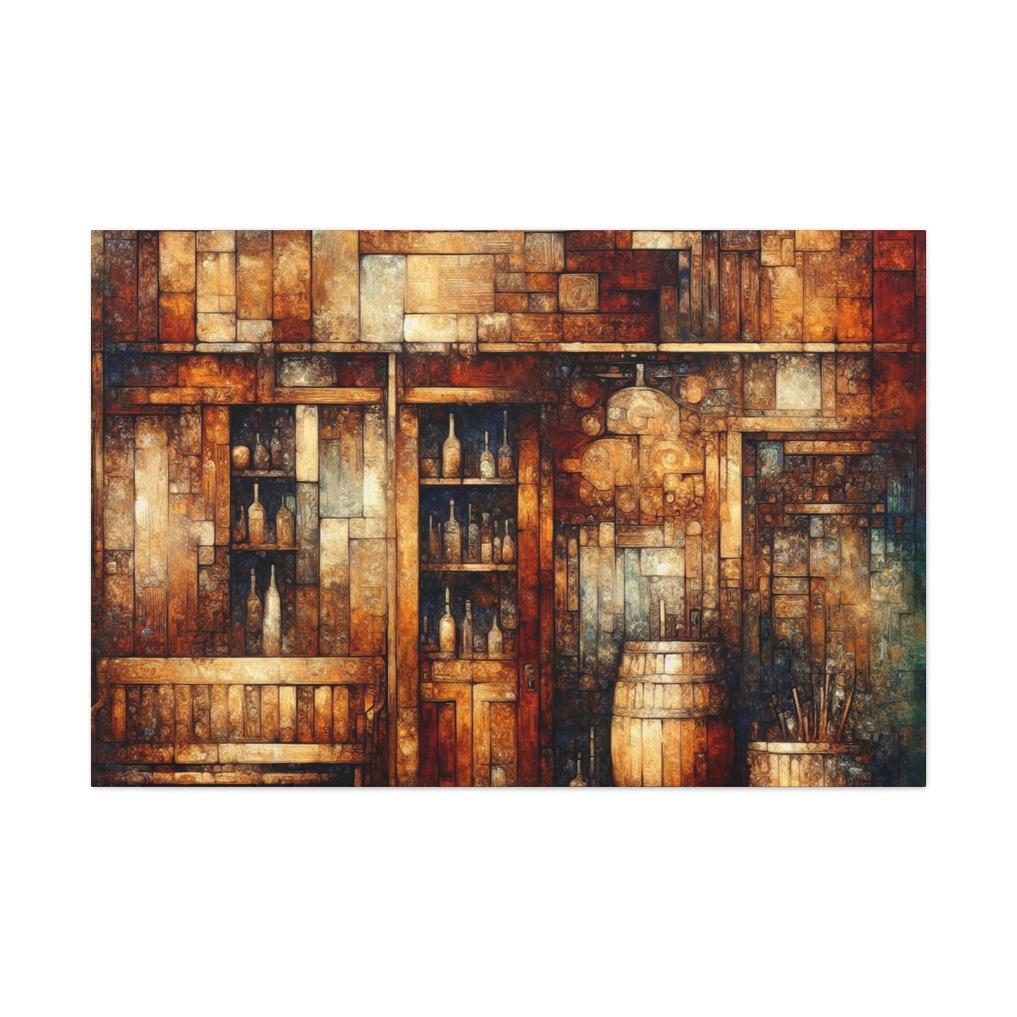 Whispering Jazz Tapestries - Canvas