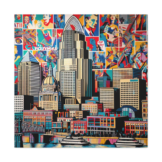 "Glimpses of Cincinnati" - Canvas