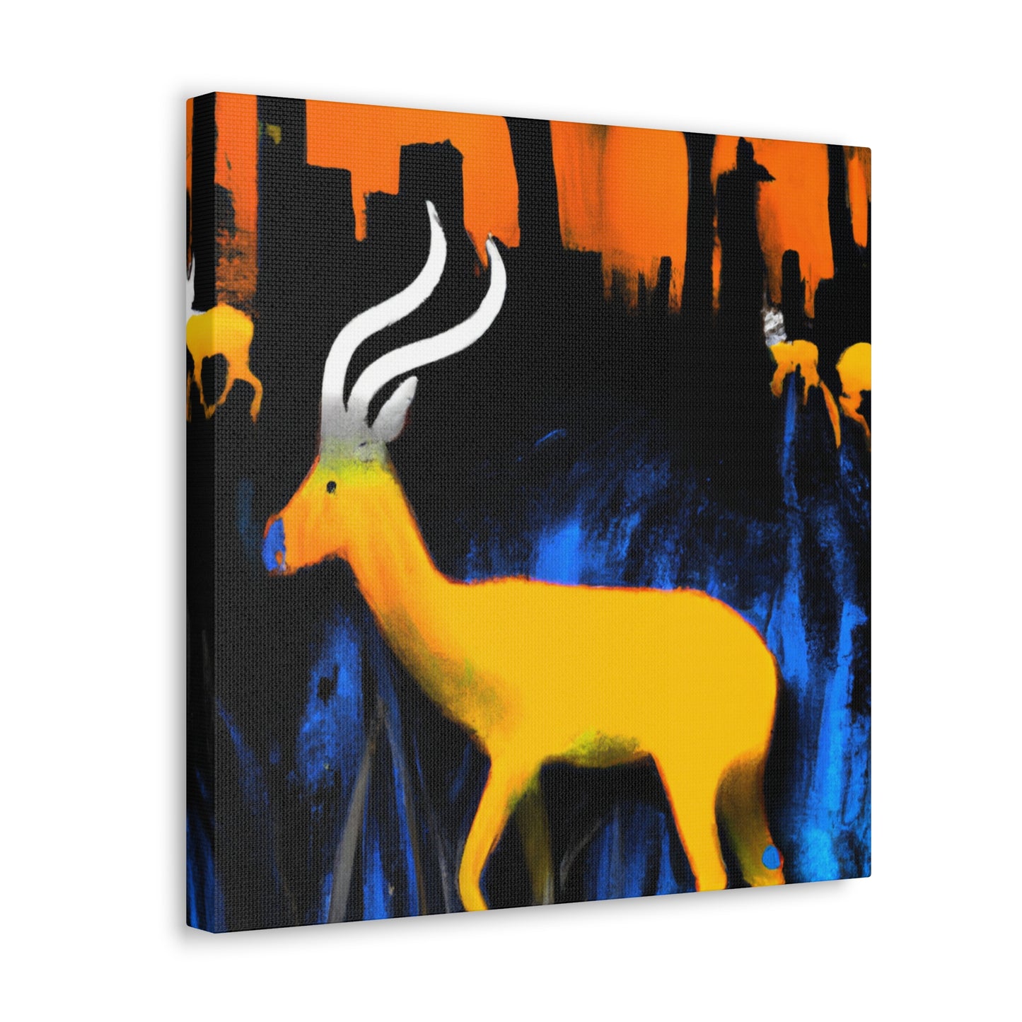 Gazelle Sunlit Majesty - Canvas