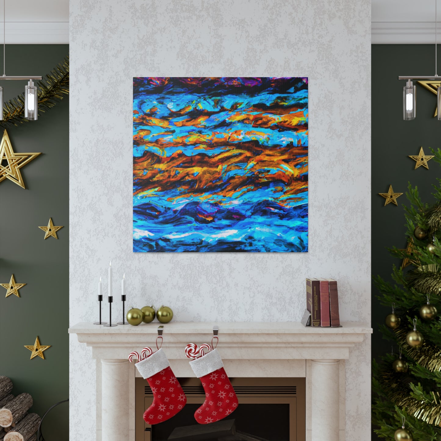 "Ocean Wave Euphoria" - Canvas