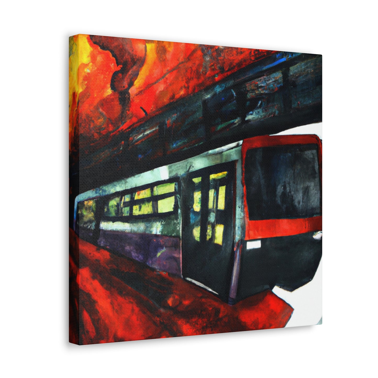 Subway Through History - Canvas