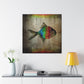 "Rainbow Fish Dreamscape" - Canvas