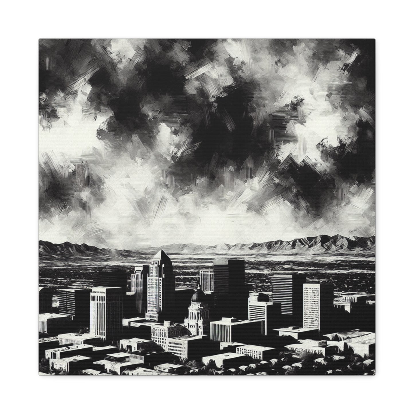 "Symphony of Salt City" - Canvas