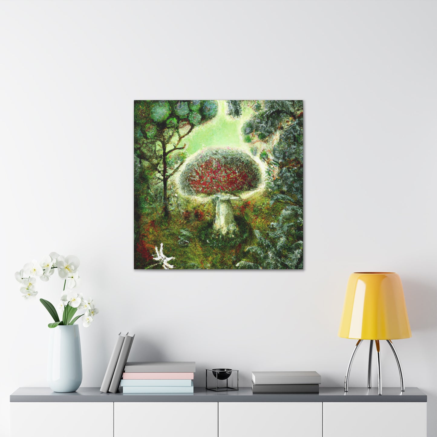 "Amanita of the Skies" - Canvas