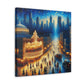 "Enchanting Urban Tapestry" - Canvas