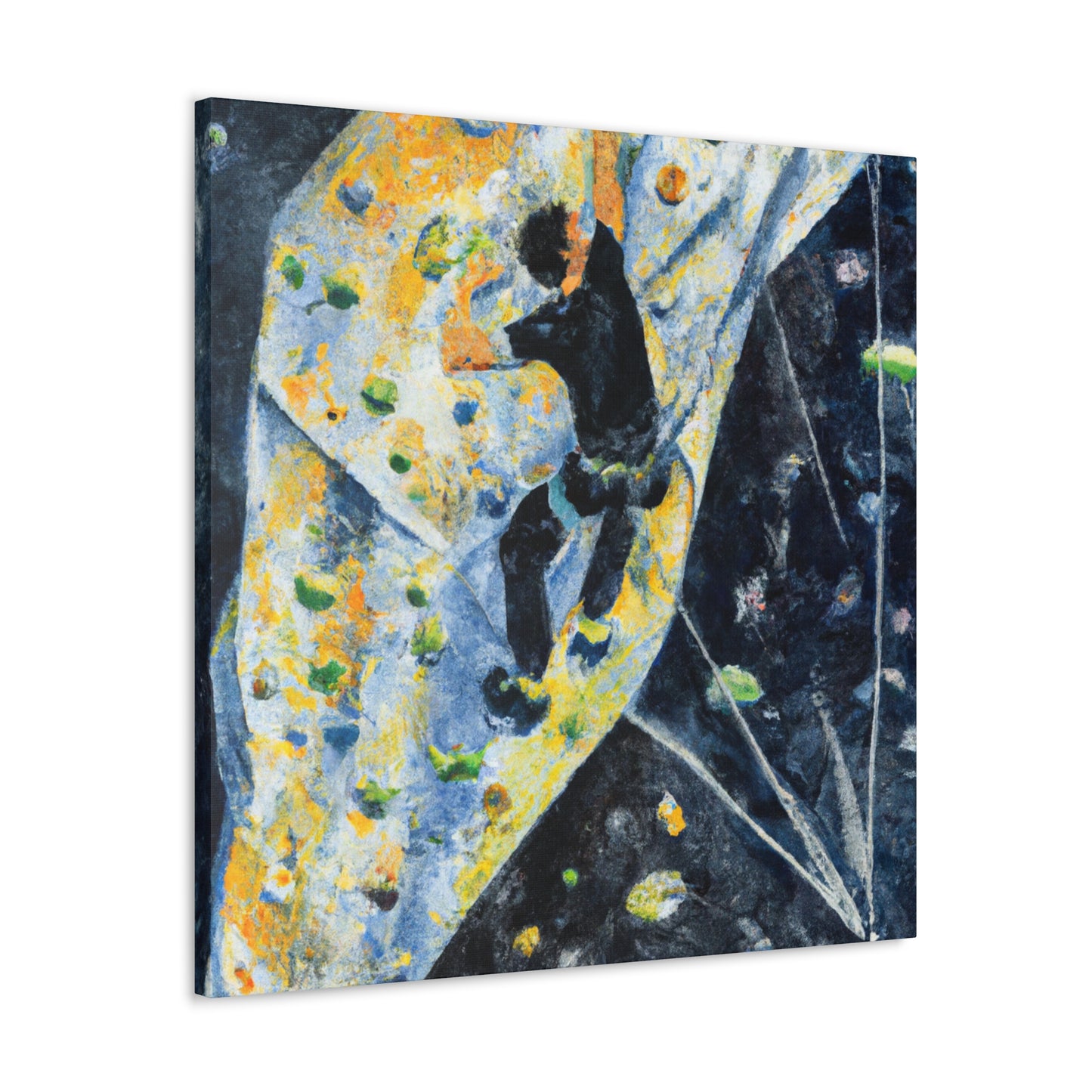 Rock Climber's Ascent - Canvas