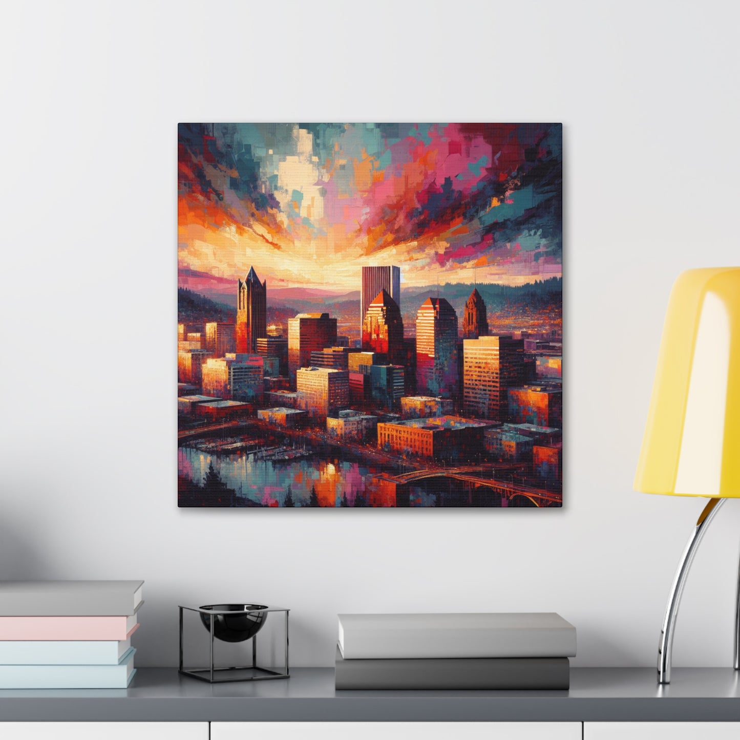 "Pioneer City Symphony" - Canvas